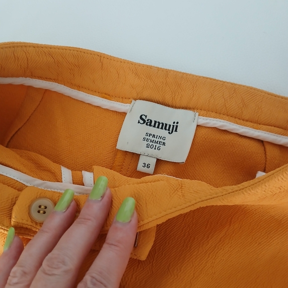 SAMUJI Orange Pants - Picture 2 of 4